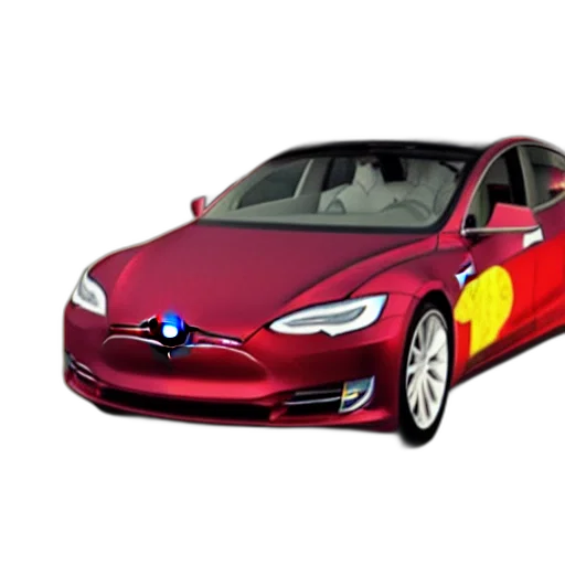 car, 3d render, concept art, photorealistic transparent PNG cut-out
