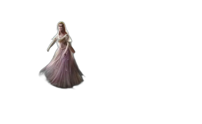 dress, crown, sword, weapon transparent PNG cut-out