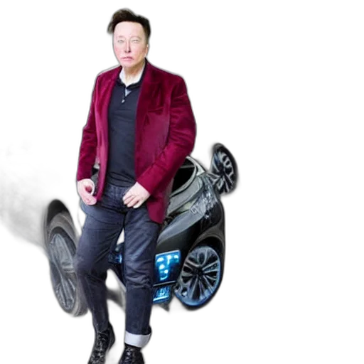 car, jacket, robot, dragon transparent PNG cut-out