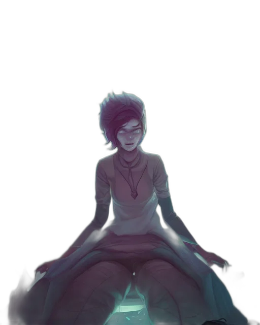 dress, creature, robot, crown transparent PNG cut-out
