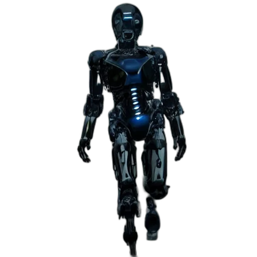 robot, creature, concept art, 3d render transparent PNG cut-out