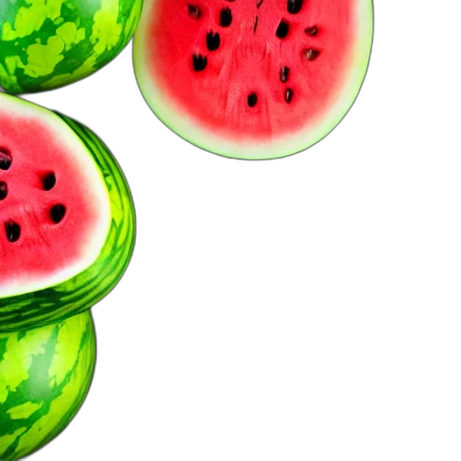 food, watercolor, photorealistic, 3d render, concept art, neon, green, colorful transparent PNG cut-out