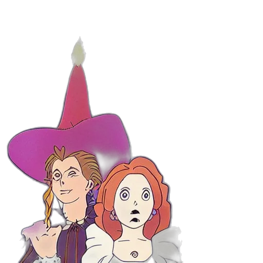hat, crown, staff, dress transparent PNG cut-out