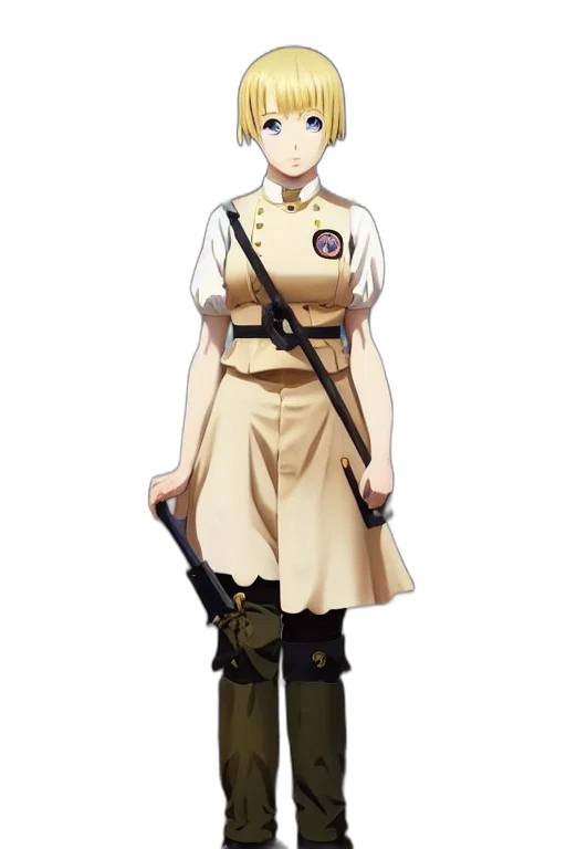 staff, weapon, jacket, dress transparent PNG cut-out