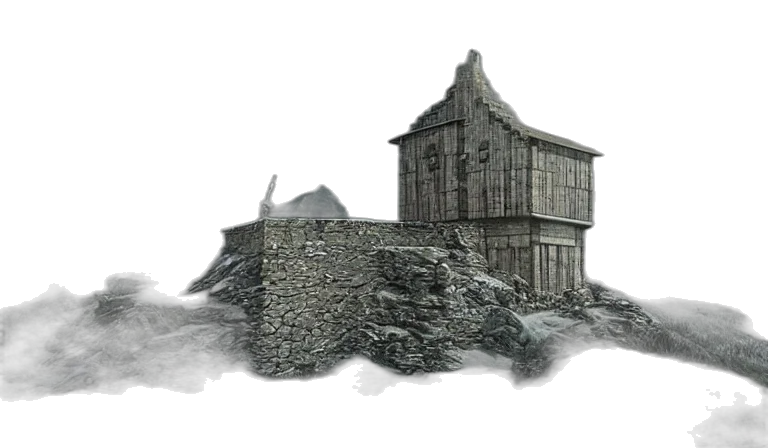 building, concept art, 3d render, photorealistic transparent PNG cut-out