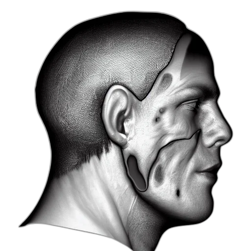 face, mask, crown, hair transparent PNG cut-out