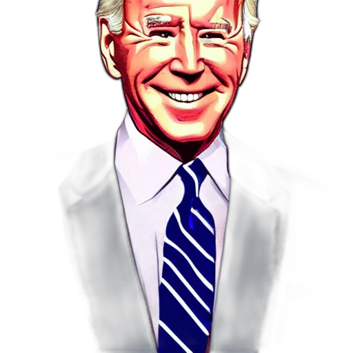 staff, face, cartoon, pixel art, photorealistic, concept art, joe, biden transparent PNG cut-out