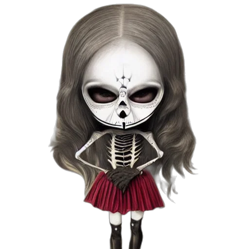 mask, dress, face, creature transparent PNG cut-out