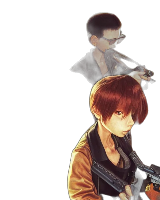 weapon, concept art, watercolor, comic book art transparent PNG cut-out