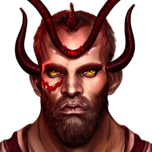 face, fantasy art, concept art, photorealistic transparent PNG cut-out