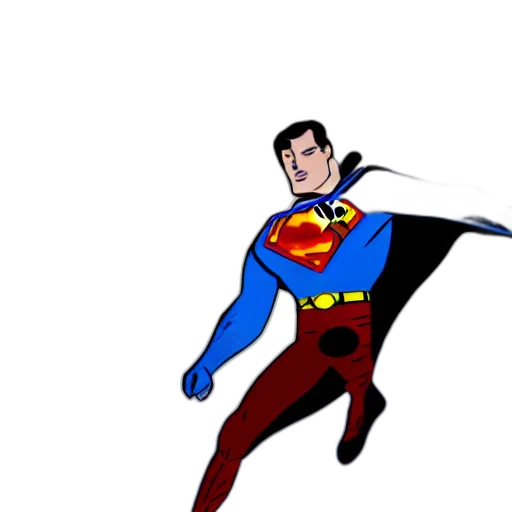 comic book art, cartoon, concept art, 3d render transparent PNG cut-out