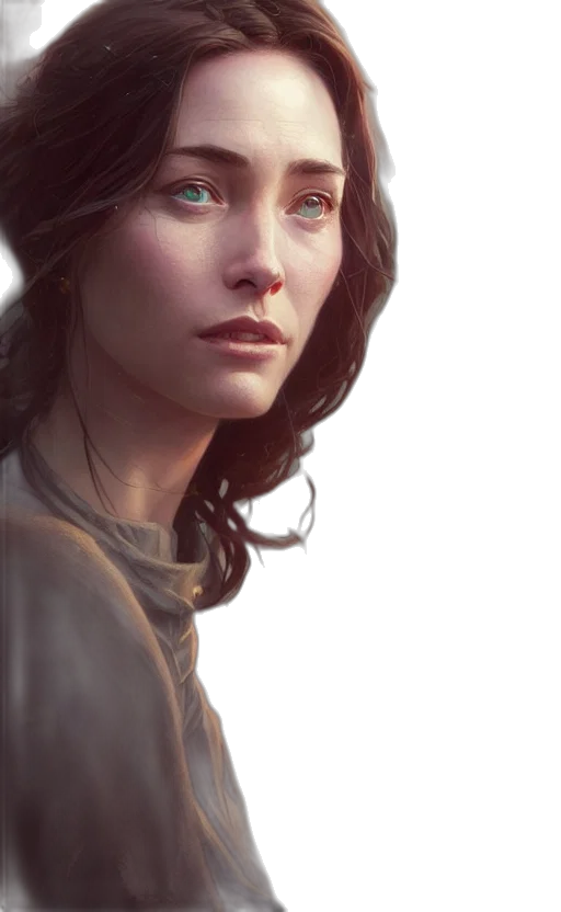 face, robot, dragon, staff transparent PNG cut-out