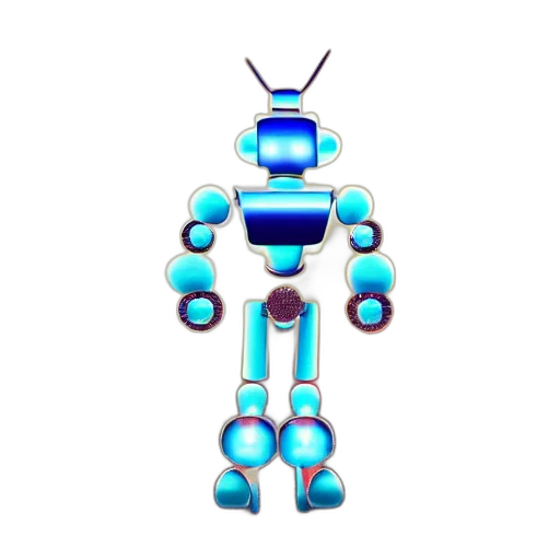 robot, staff, jewelry, creature transparent PNG cut-out
