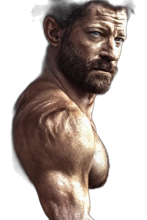 face, animal, photorealistic, comic book art transparent PNG cut-out