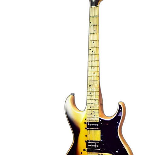 weapon, 3d render, photorealistic, electric, guitar, close, photograph transparent PNG cut-out