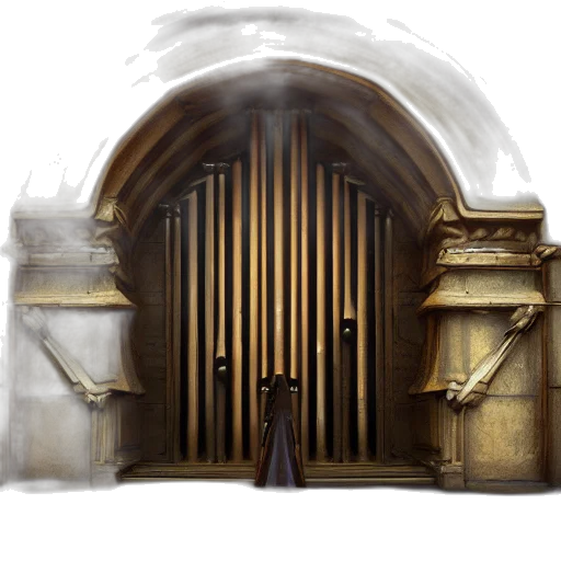 concept art, fantasy art, 3d render, photorealistic transparent PNG cut-out