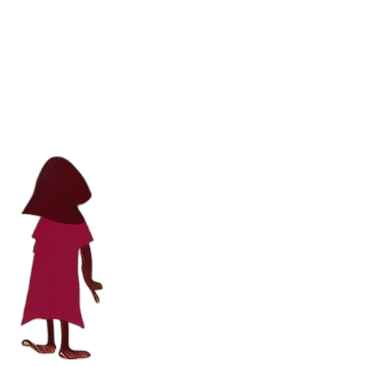 dress, staff, creature, umbrella transparent PNG cut-out