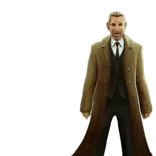 jacket, 3d render, concept art, have, seen, man, dreams transparent PNG cut-out