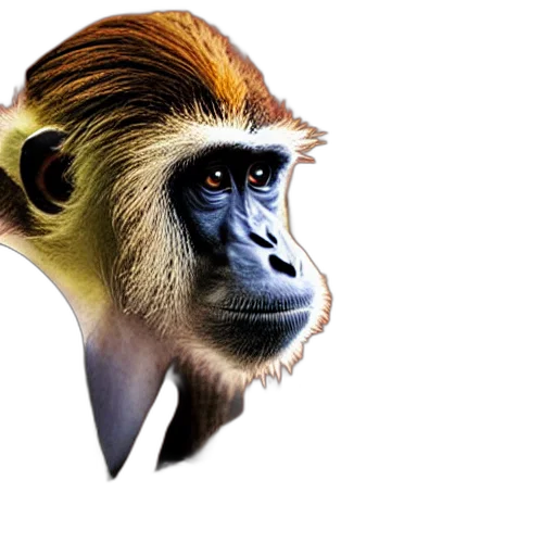animal, staff, face, creature transparent PNG cut-out