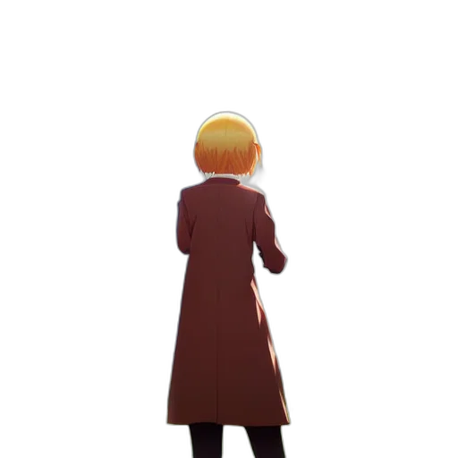 dress, staff, jacket, weapon, concept art, pixel art, 3d render, cartoon transparent PNG cut-out