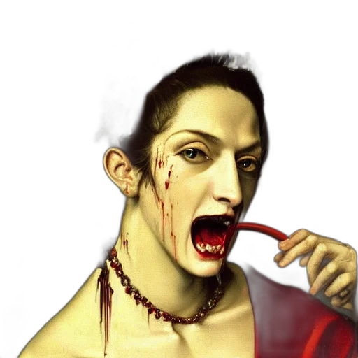 face, staff, food, photorealistic transparent PNG cut-out