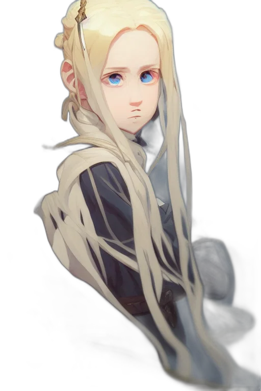 sword, staff, face, creature transparent PNG cut-out