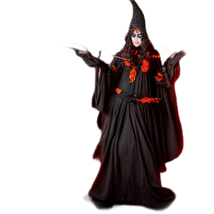 staff, dress, weapon, concept art transparent PNG cut-out