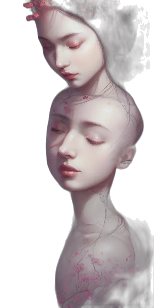face, mask, robot, crown transparent PNG cut-out