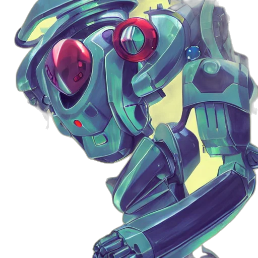 robot, mask, weapon, face transparent PNG cut-out