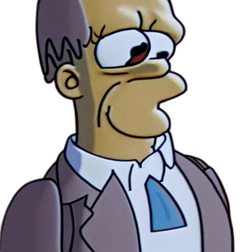 staff, mask, face, cartoon, concept art, 3d render, pixel art, homer transparent PNG cut-out