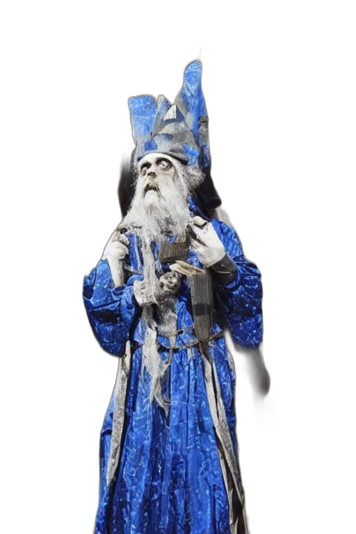 staff, mask, creature, crown transparent PNG cut-out