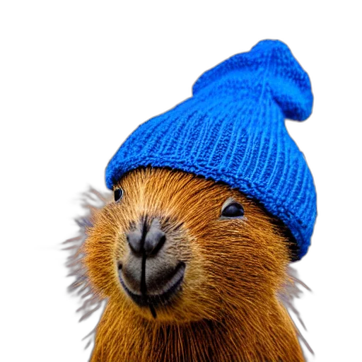 hat, animal, hair, creature transparent PNG cut-out