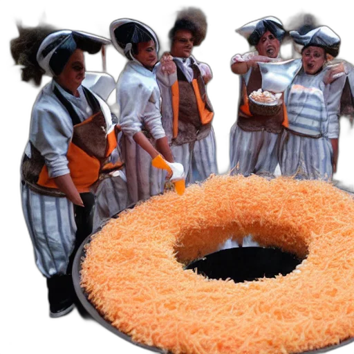 food, staff, crown, weapon, 3d render, oompa, loompas, eating transparent PNG cut-out