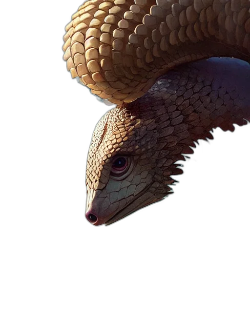 dragon, animal, creature, face, 3d render, photorealistic, concept art, fantasy art transparent PNG cut-out