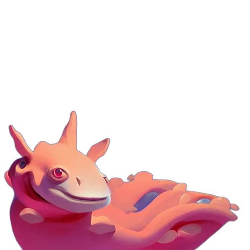 dragon, creature, animal, staff transparent PNG cut-out