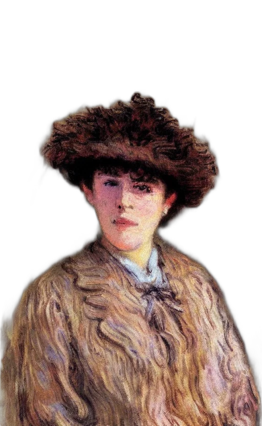 hat, face, staff, dress, oil painting, photorealistic, pixel art, claude transparent PNG cut-out