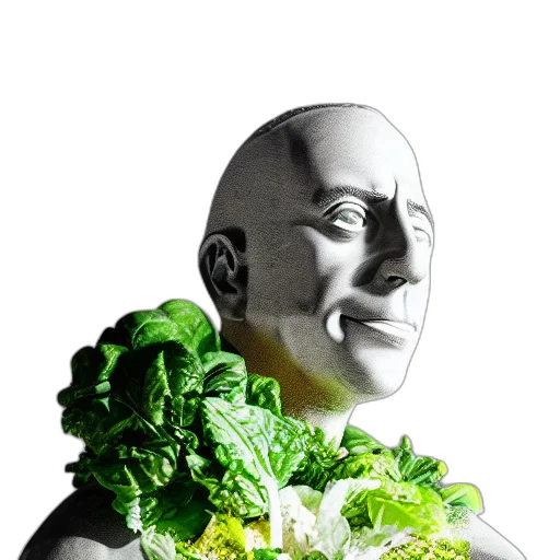 food, face, robot, mask, photorealistic, 3d render, concept art, hyperrealistic transparent PNG cut-out