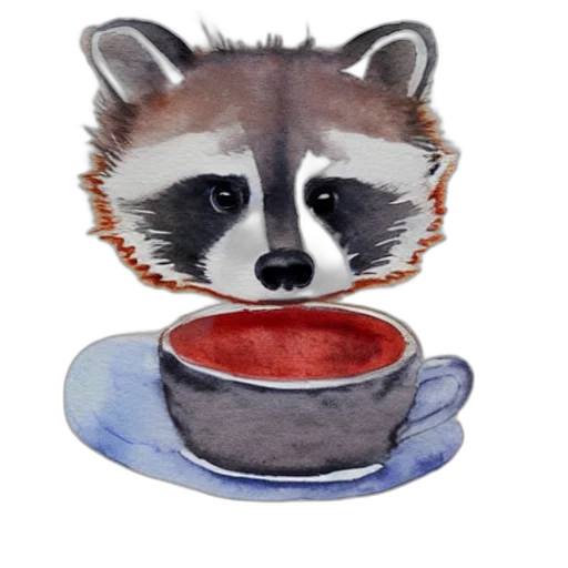food, animal, staff, watercolor, photorealistic, oil painting, concept art, fog transparent PNG cut-out