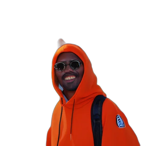 jacket, staff, animal, creature transparent PNG cut-out