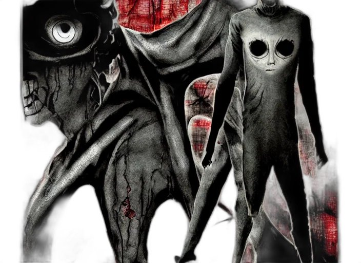 mask, creature, comic book art, concept art transparent PNG cut-out