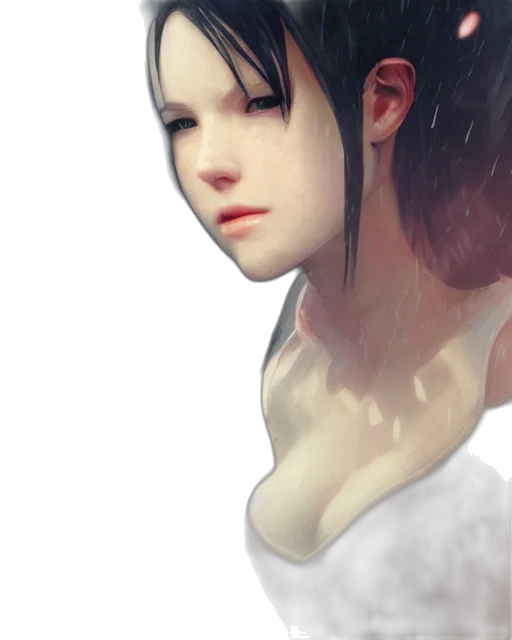 face, mask, robot, dress, photorealistic, concept art, 3d render, fantasy art transparent PNG cut-out