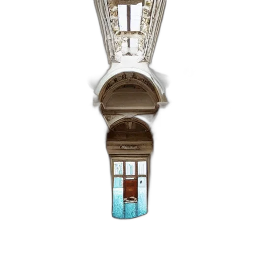 bottle, umbrella, crown, building transparent PNG cut-out