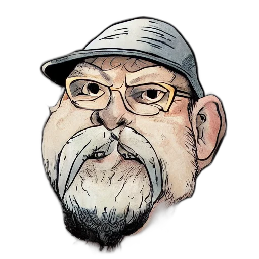 face, staff, hat, mask, cartoon, photorealistic, comic book art, concept art transparent PNG cut-out
