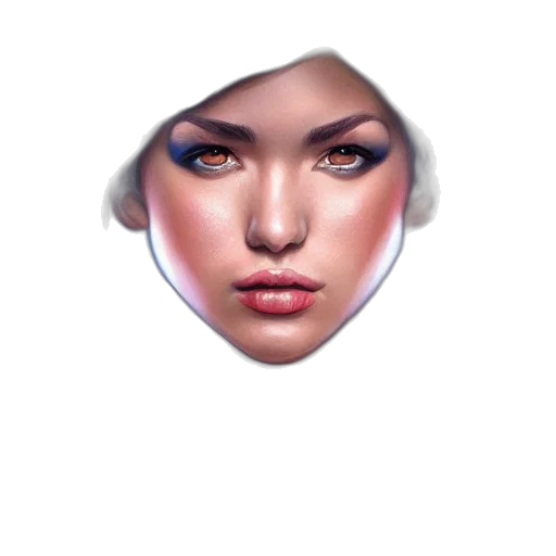face, jewelry, mask, crown transparent PNG cut-out
