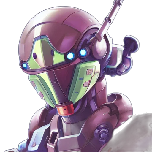 robot, weapon, staff, concept art transparent PNG cut-out