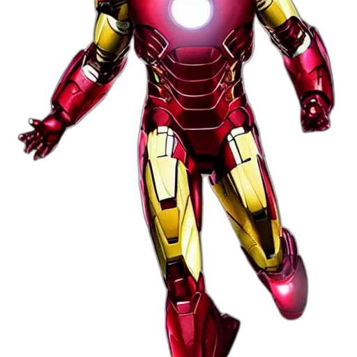 robot, concept art, comic book art, 3d render transparent PNG cut-out