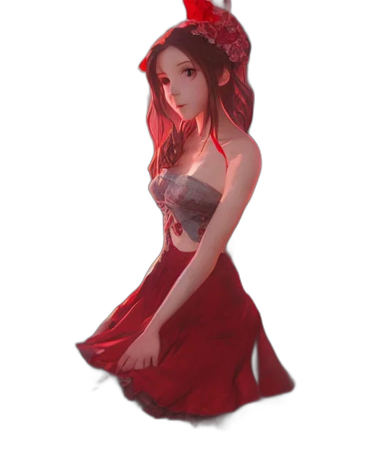 dress, crown, mask, robot transparent PNG cut-out
