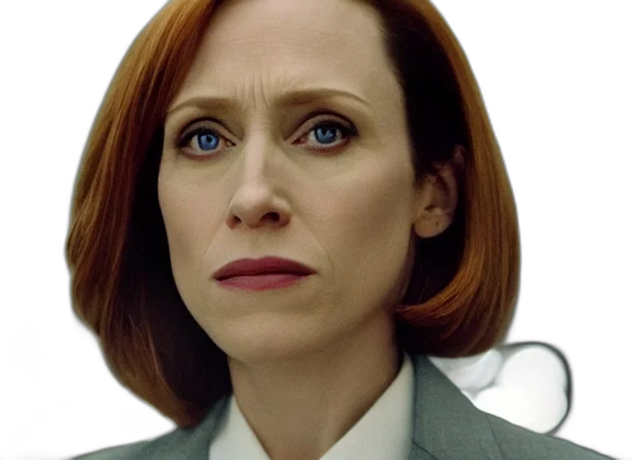 face, robot, film, still, vera, farmiga, scully, files transparent PNG cut-out
