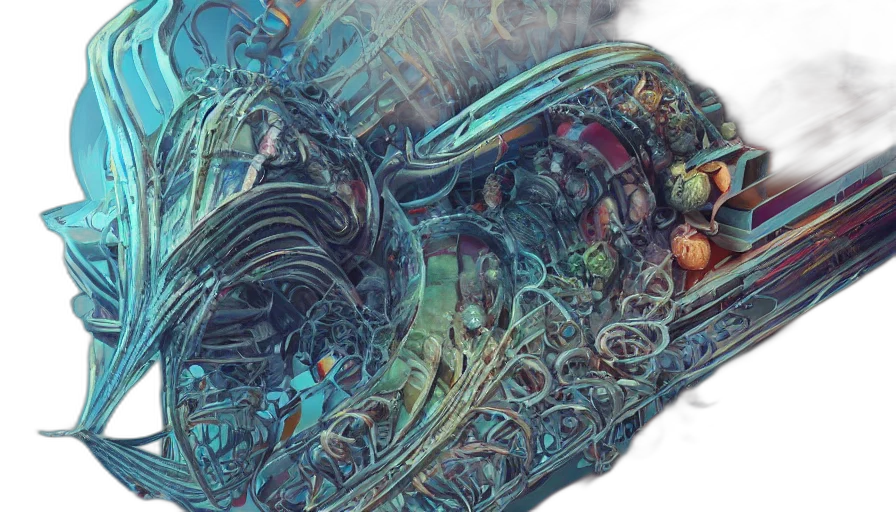 robot, mask, hair, shoes, concept art, comic book art, cyberpunk, fantasy art transparent PNG cut-out