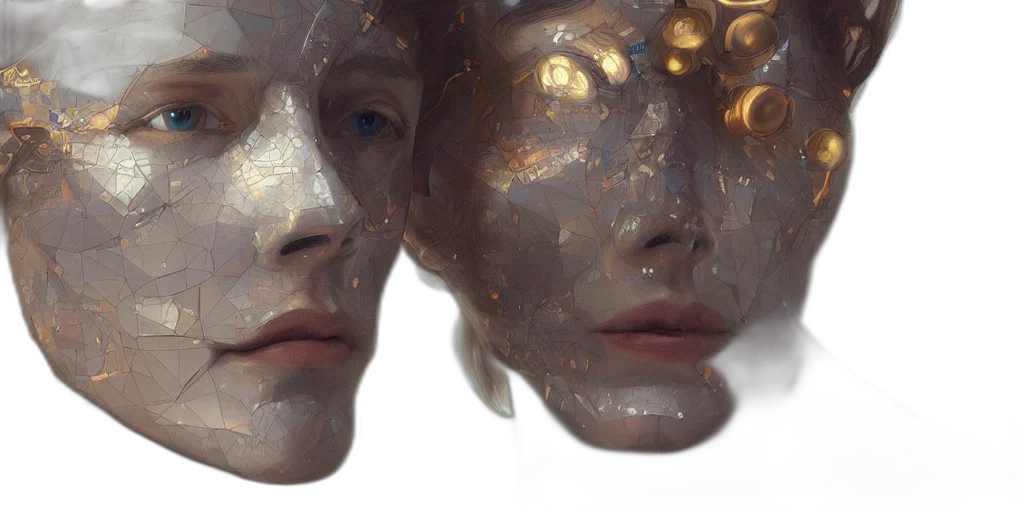 mask, face, jewelry, crown transparent PNG cut-out